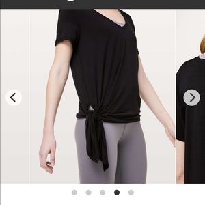 💛LuluLemon🍋 Black Tie TShirt